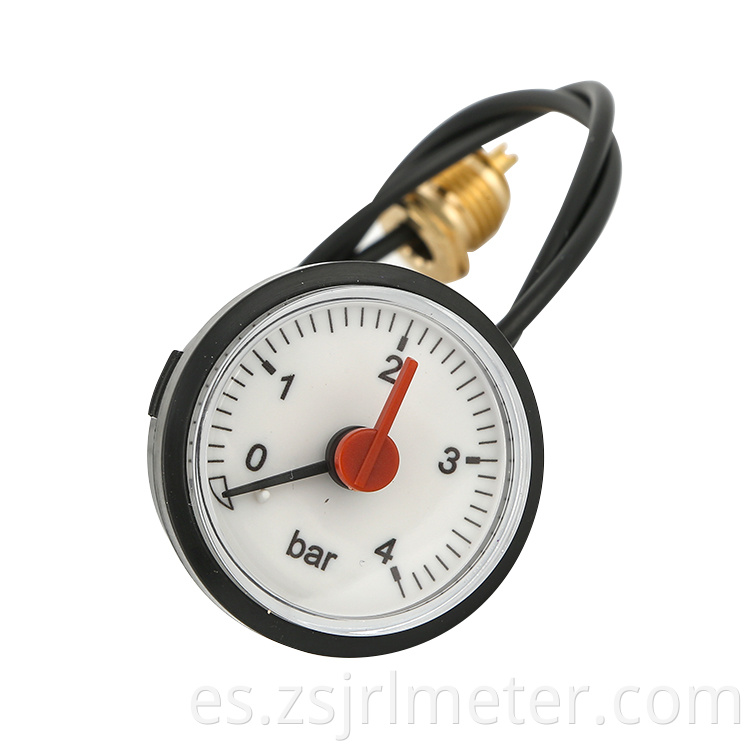 Indicador de presión vendedor caliente del manómetro del tubo capilar de la buena calidad